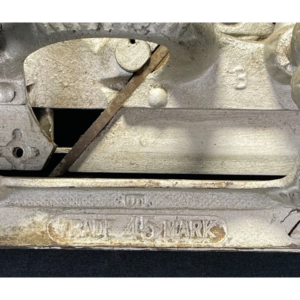Early Stanley No 45 Combination Plane Rosewood Handle Antique‎ Woodworking Tool